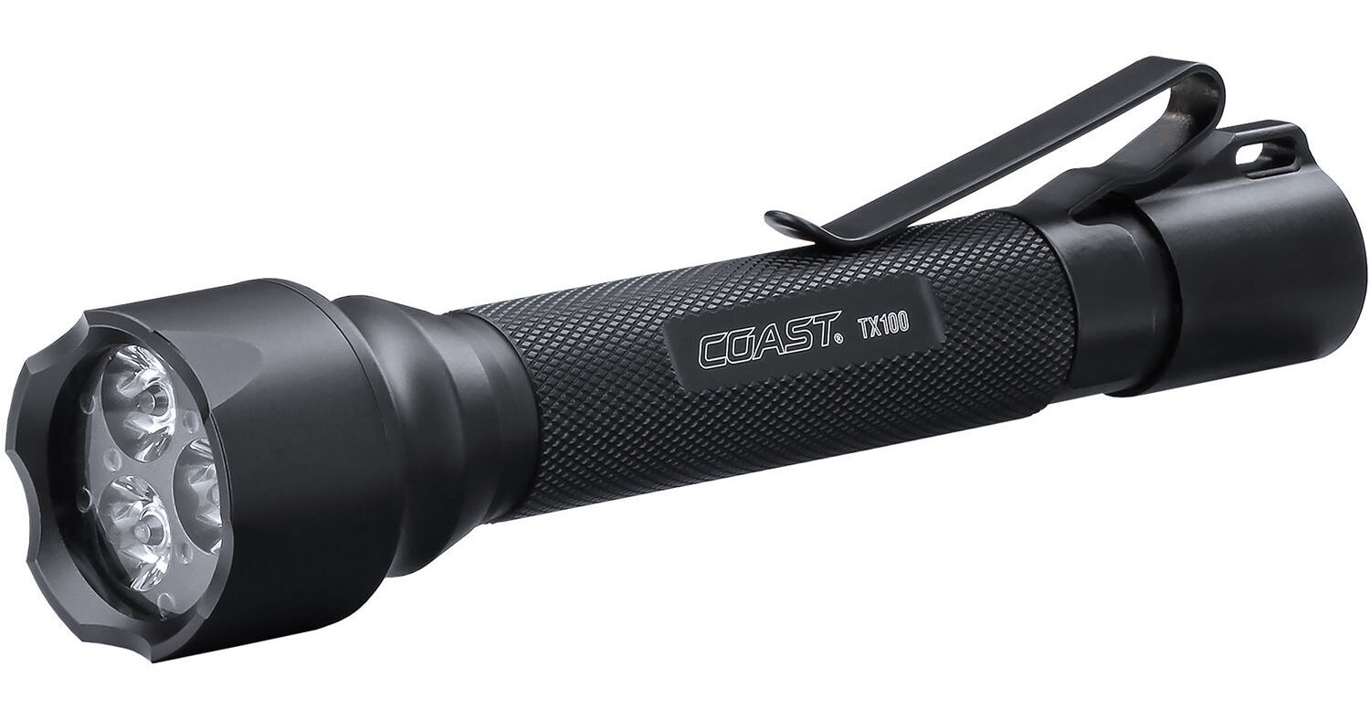 COAST TX100 Tri-Color LED Flashlight 20321 B&H Photo Video