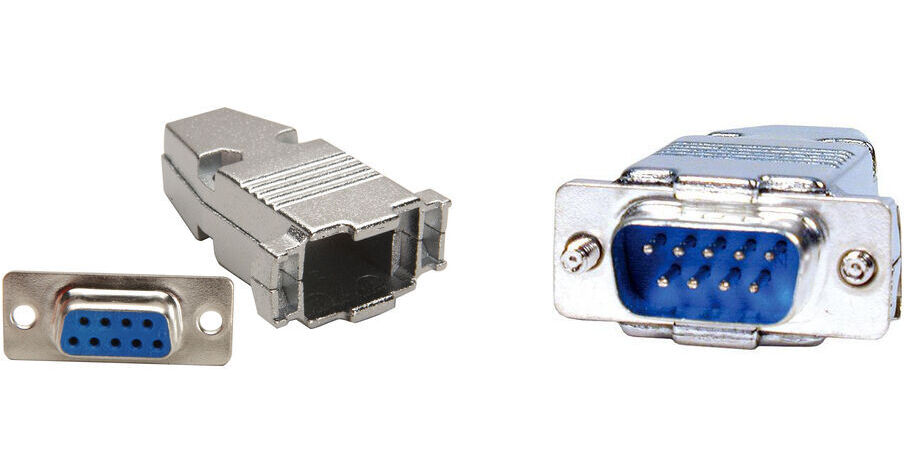 Comprehensive DB9F DE-9 Female Connector + DB9M DE-9 Male