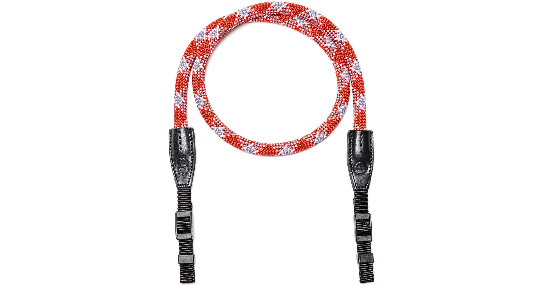 Sangle De Transport Leica Double Corde Par COOPH – Rouge 100 Cm – Neuf Sous Blister