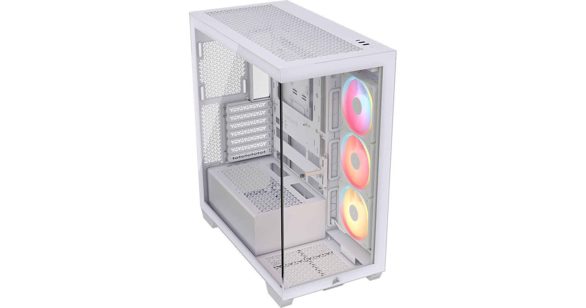 CORSAIR 3500X LX-R RGB iCUE LINK Mid-Tower ATX CC-9011325-WW B&H