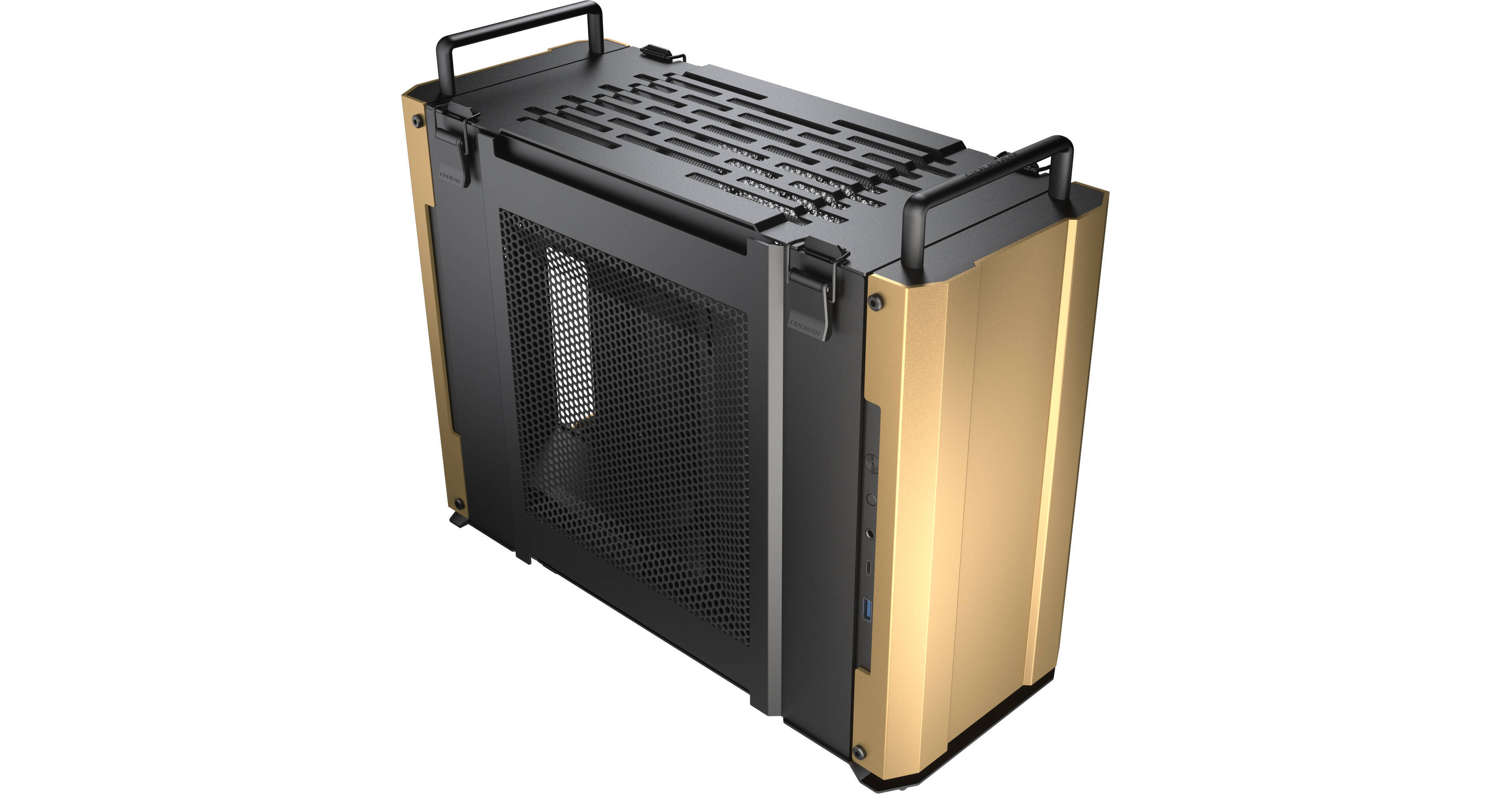 COUGAR Dust 2 Mini-ITX Case (Desert Sand) 385QM90.0003 B&H Photo