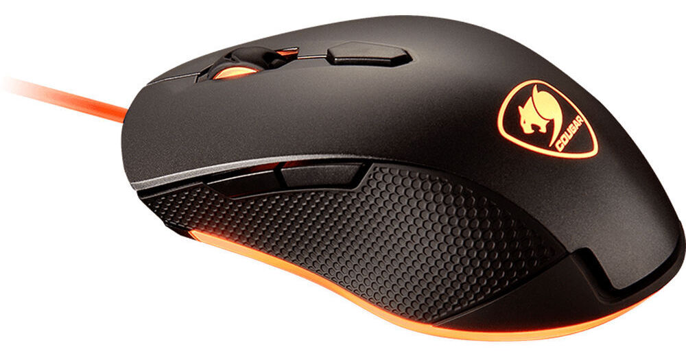 Mouse Gaming COUGAR Minos X2 Ottico 3000 DPI - Leggero E Preciso Con Switch OMRON E Retroilluminazione RGB, Per Giocatori FPS