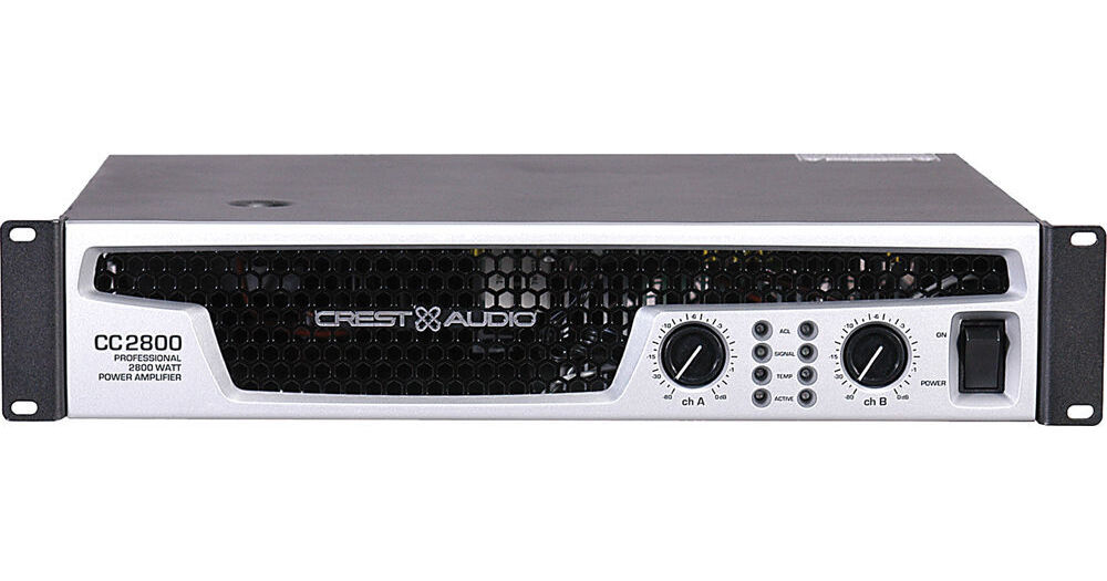 Crest Audio CC2800 Professional Power Amplifier 01000700 B&H