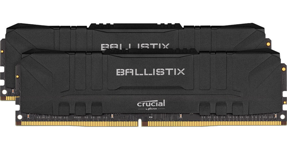 Crucial 32GB Ballistix DDR4 3200 MHz UDIMM Gaming