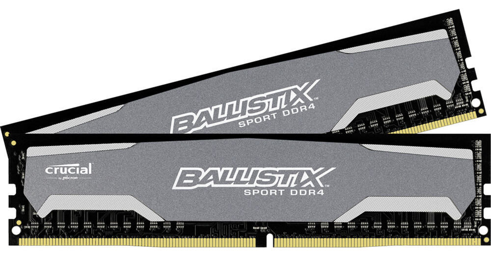 Crucial 8GB Ballistix Sport DDR4 2400 MHz UDIMM BLS2K4G4D240FSA