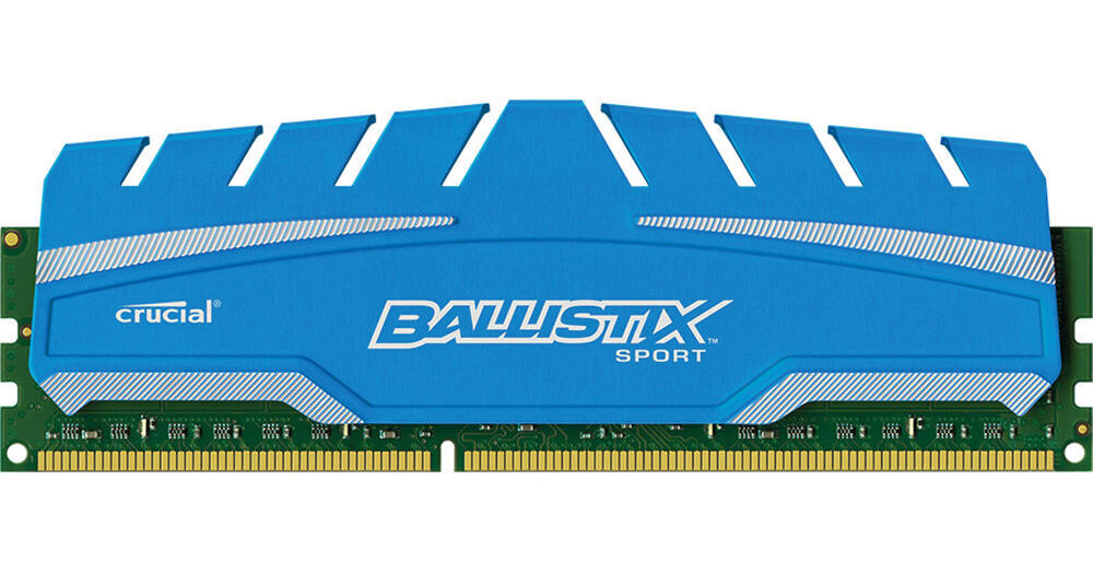 Ballistix 4GB Ballistix Sport DDR3 1600 MHz UDIMM BLS4G3D169DS1J