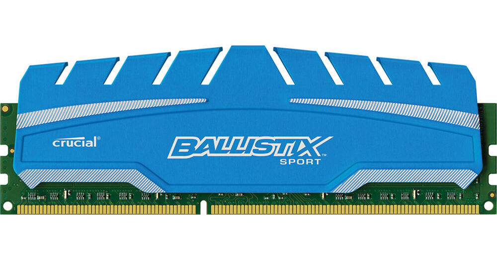 Crucial 4GB Ballistix Sport DDR3 1600 MHz UDIMM BLS4G3D169DS3