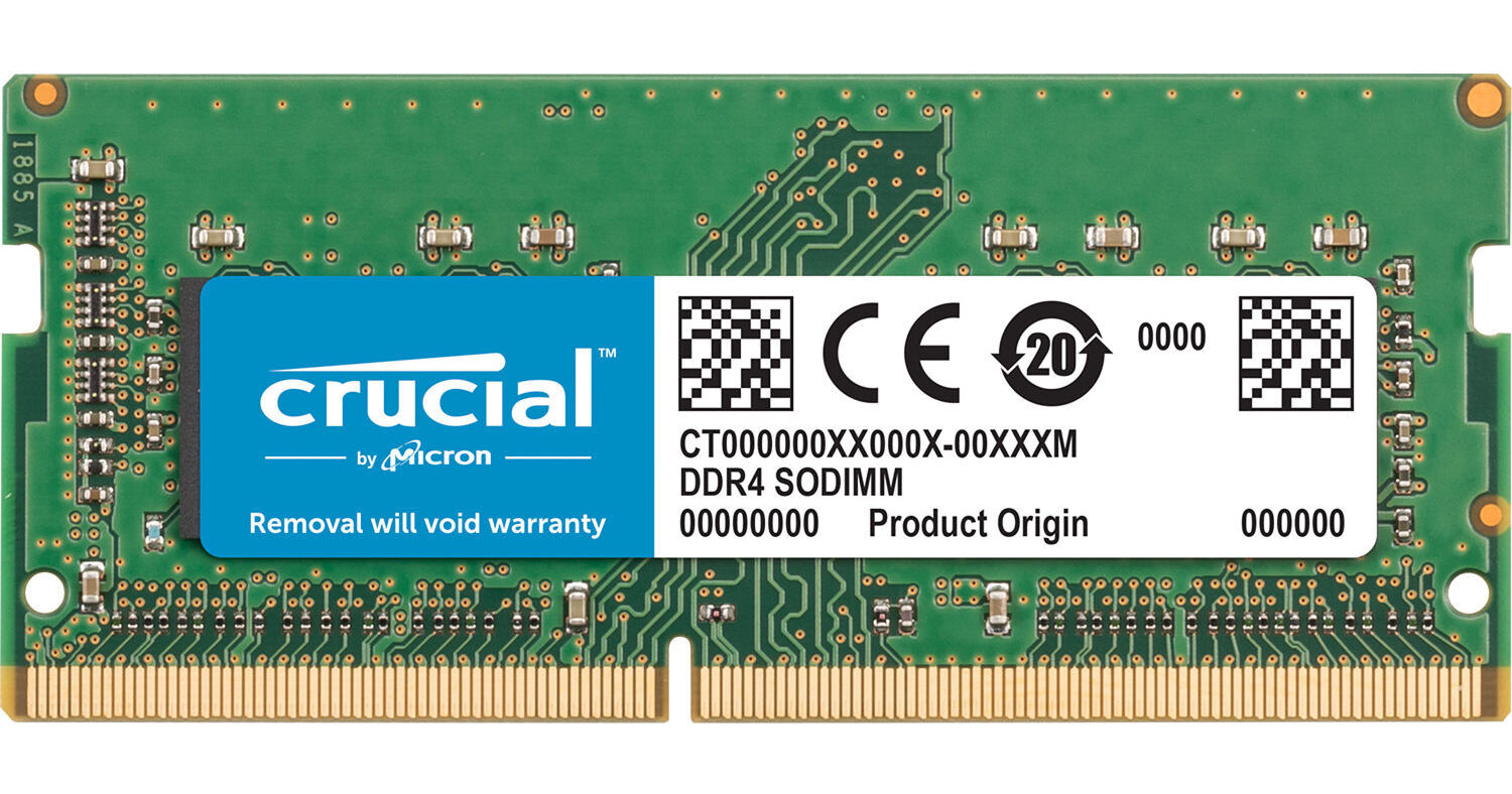 Crucial 16GB DDR4 2400 MHz SO-DIMM Memory Module CT16G4S24AM B&H