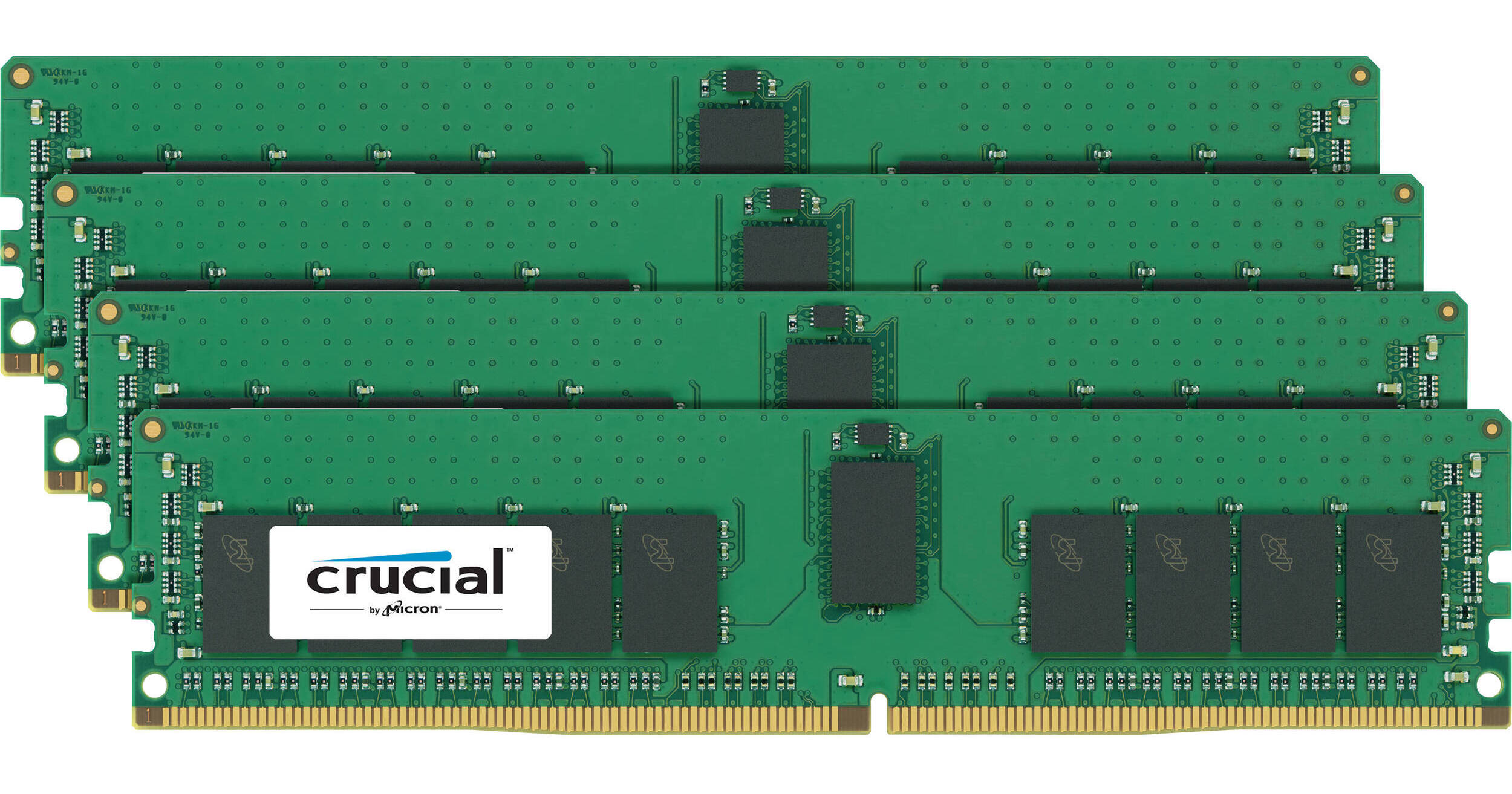 メモリ Crucial DDR4 RDIMM 16GB×4 64GB バラ売り可 Crucial 64GB DDR4 2400 MHz RDIMM Memory Kit CT4K16G4RFD824A B&H