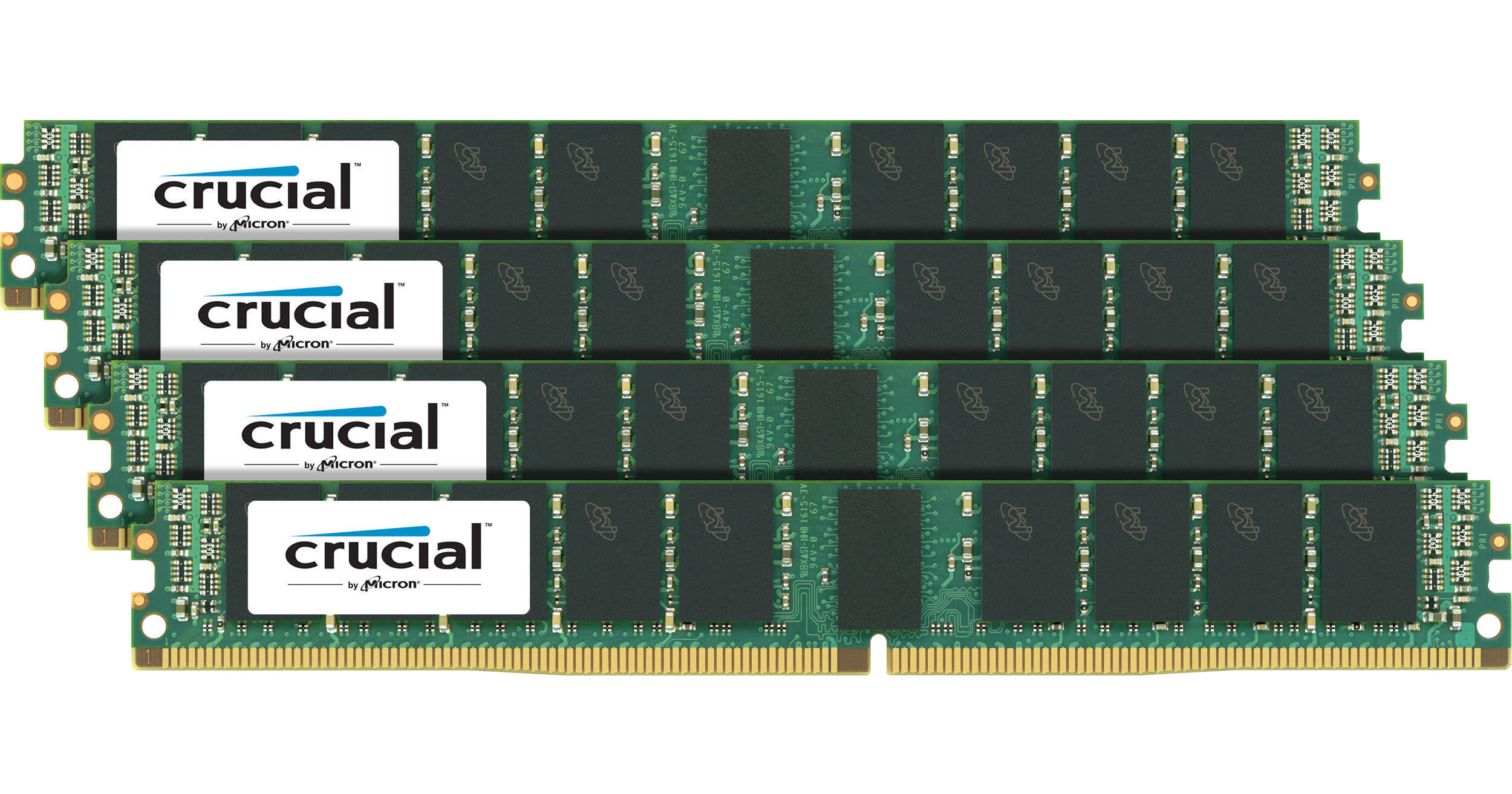 Crucial 64GB DDR4 2400 MHz VLP RDIMM Memory Kit CT4K16G4VFS424A