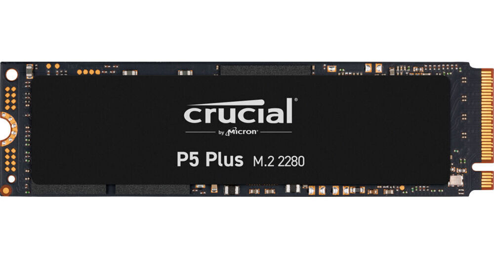 Crucial 500GB P5 Plus PCIe 4.0 x4 M.2 Internal SSD CT500P5PSSD8
