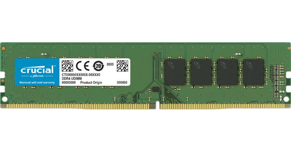 Lot Of 2 Samsung 8GB DDR4-3200MHz UDIMM RAM Modules (16GB Total) - Pulled From Working HP Desktops