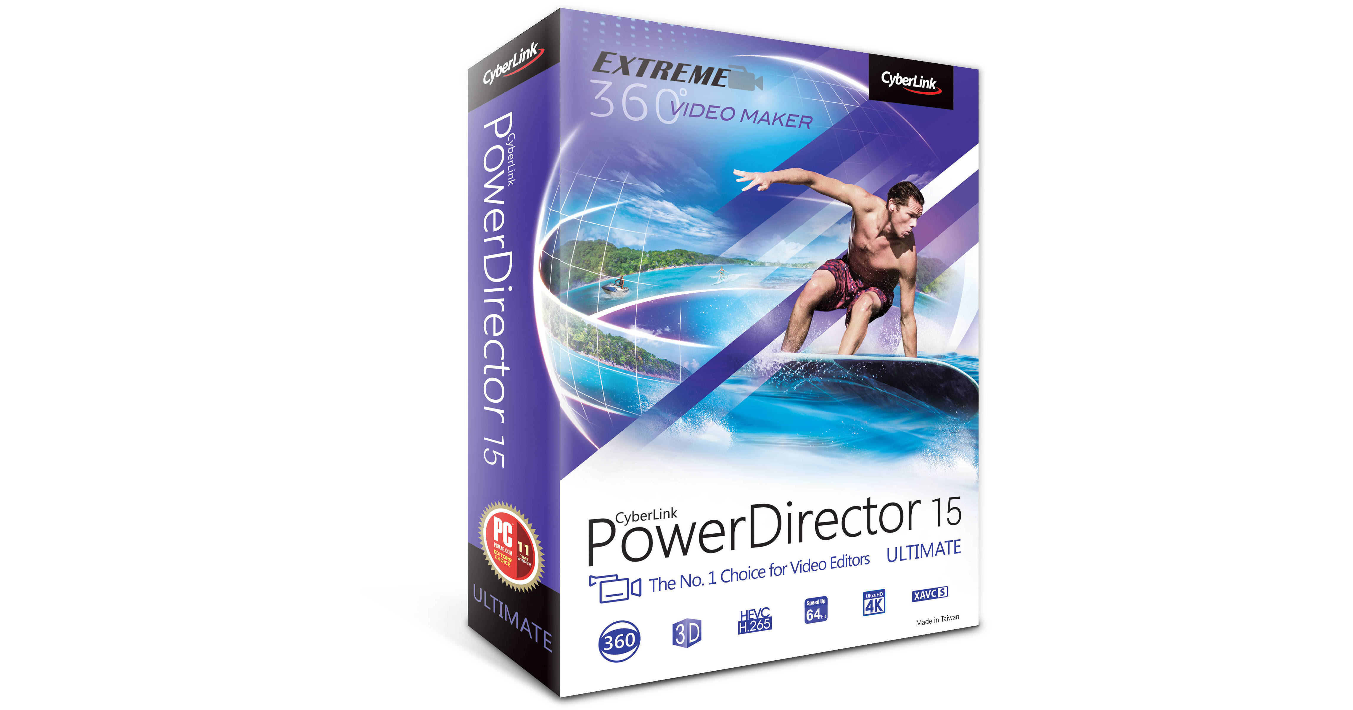 CyberLink PowerDirector 15 Ultimate (DVD) PDR-EF00-RPM0-00 B&H