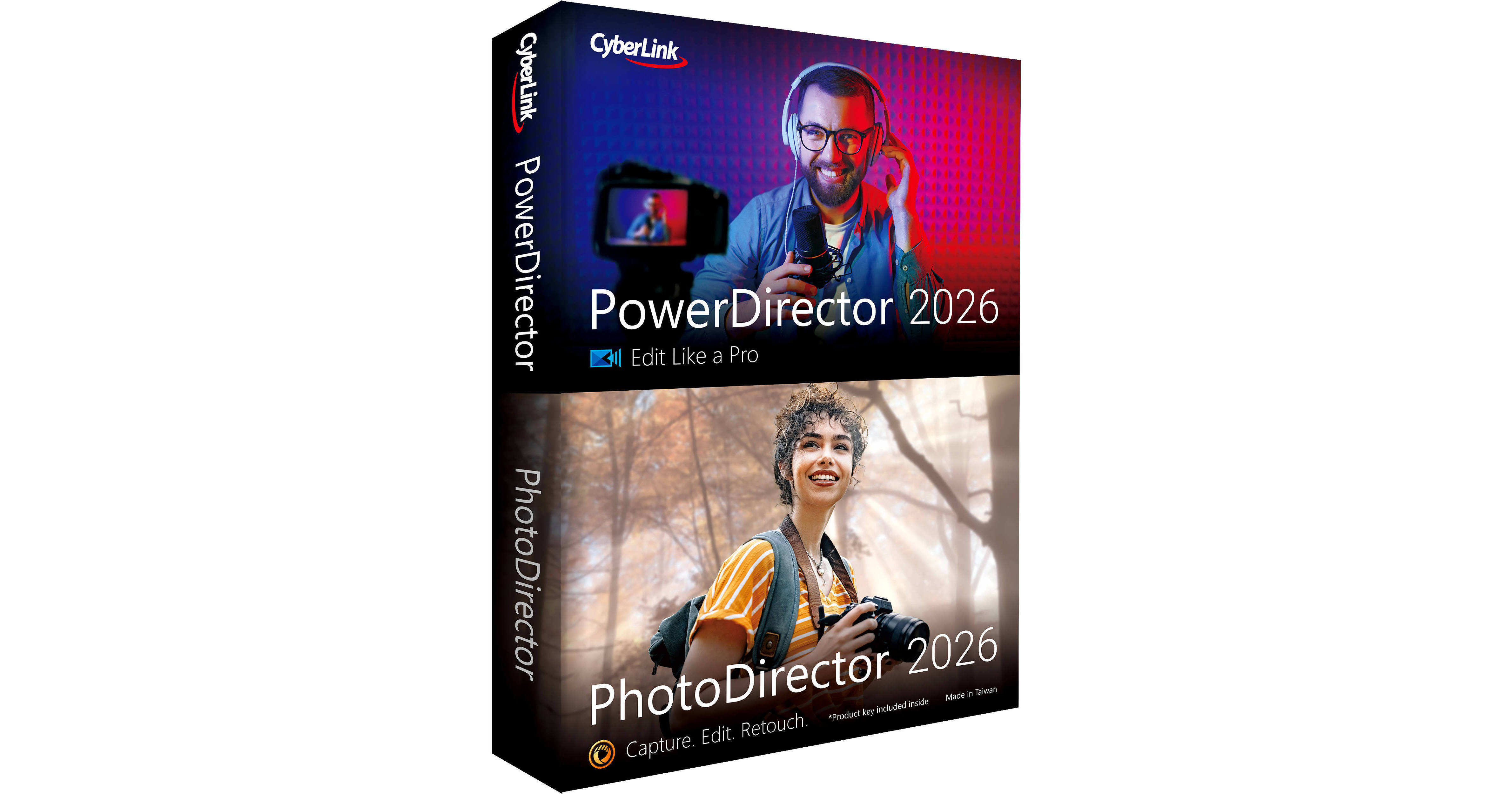 CyberLink PowerDirector and PhotoDirector 2026 PNP-E900-RPT0-00