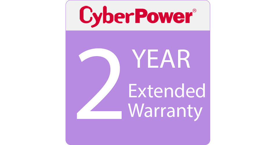 CyberPower 2-Year Extended Warranty (WEXT5YR-BP2) WEXT5YR-BP2