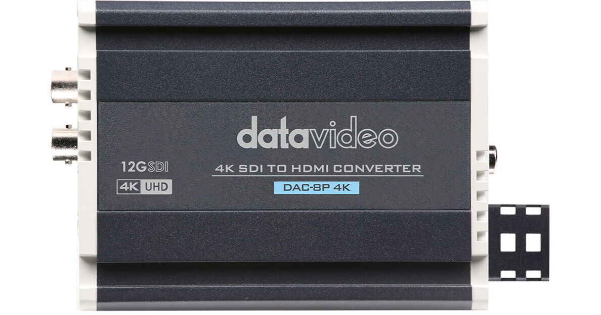Datavideo 4K SDI to HDMI Converter DAC8P-4K B&H Photo Video
