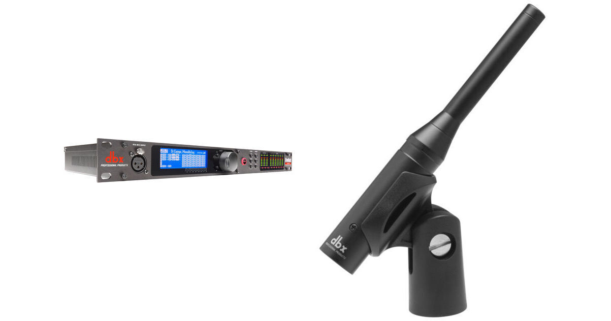 dbx DriveRack VENU360 Loudspeaker Management System Kit with