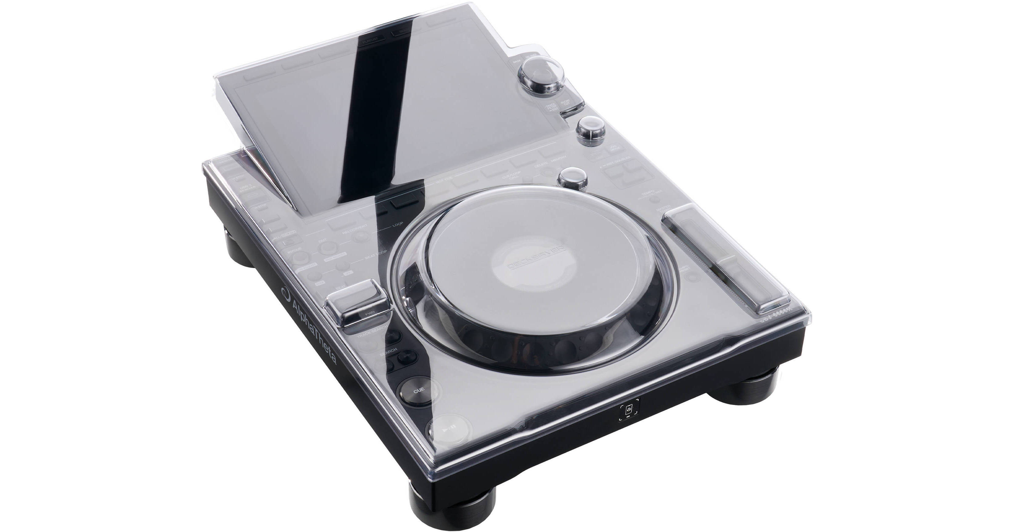 Decksaver Clear Cover for AlphaTheta CDJ-3000X DS-PC-CDJ3000X