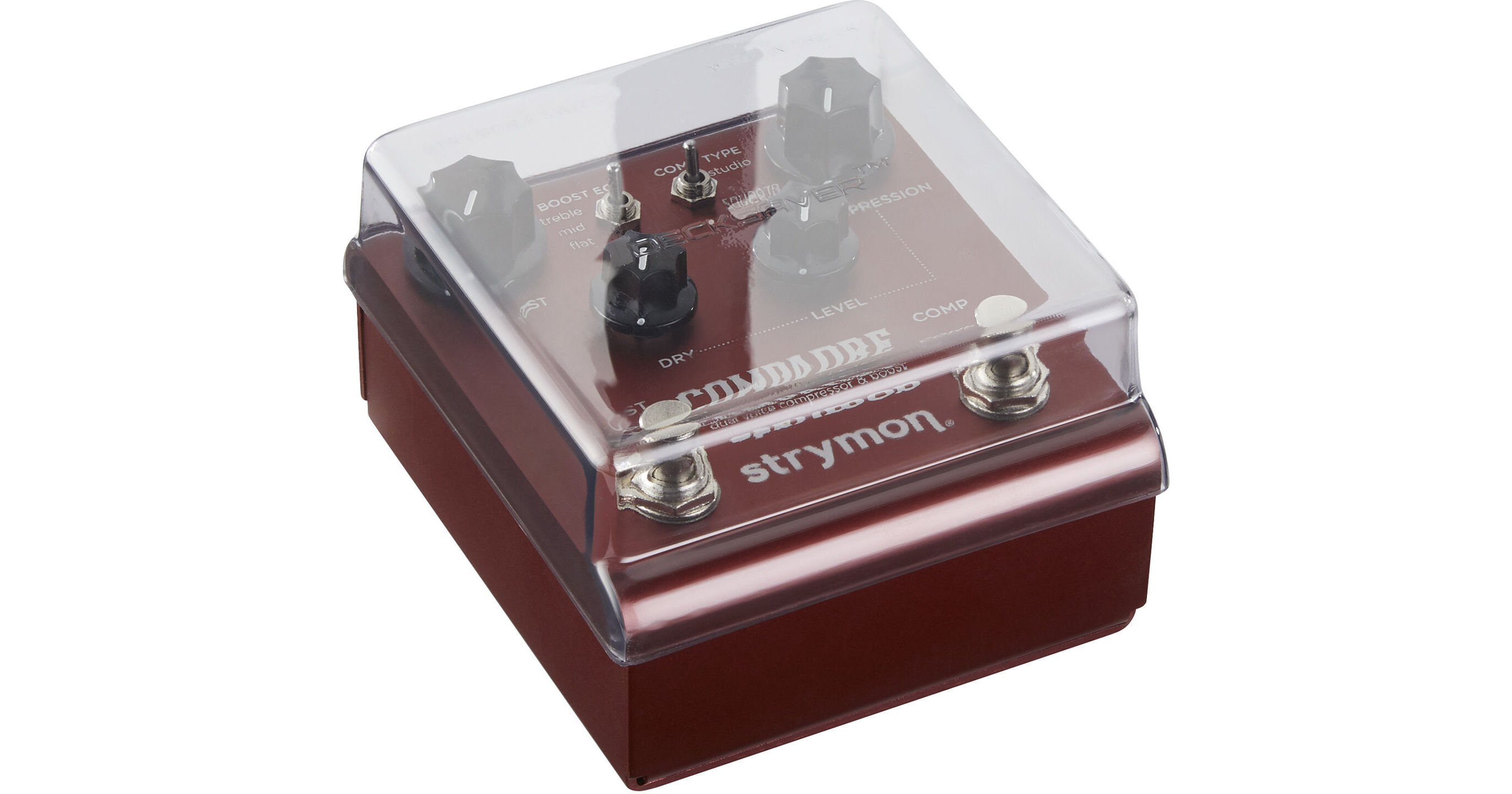 Decksaver Abdeckung Für Strymon 3-Schalter Pedale – Transparent, Aus Polycarbonat