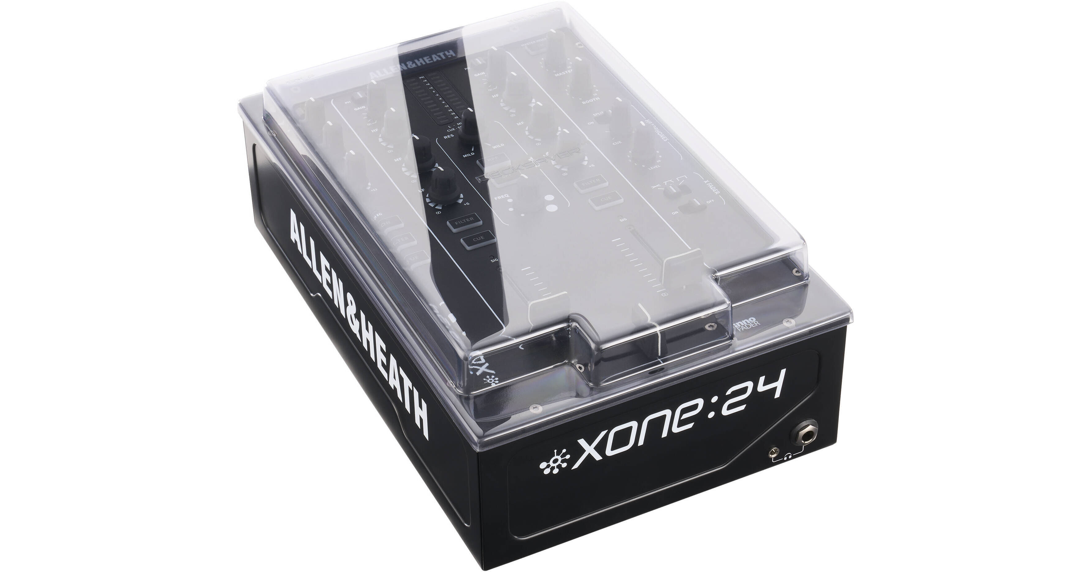 Decksaver Allen & Heath Xone:24 or 24C DJ Mixer DS-PC-XONE24 B&H