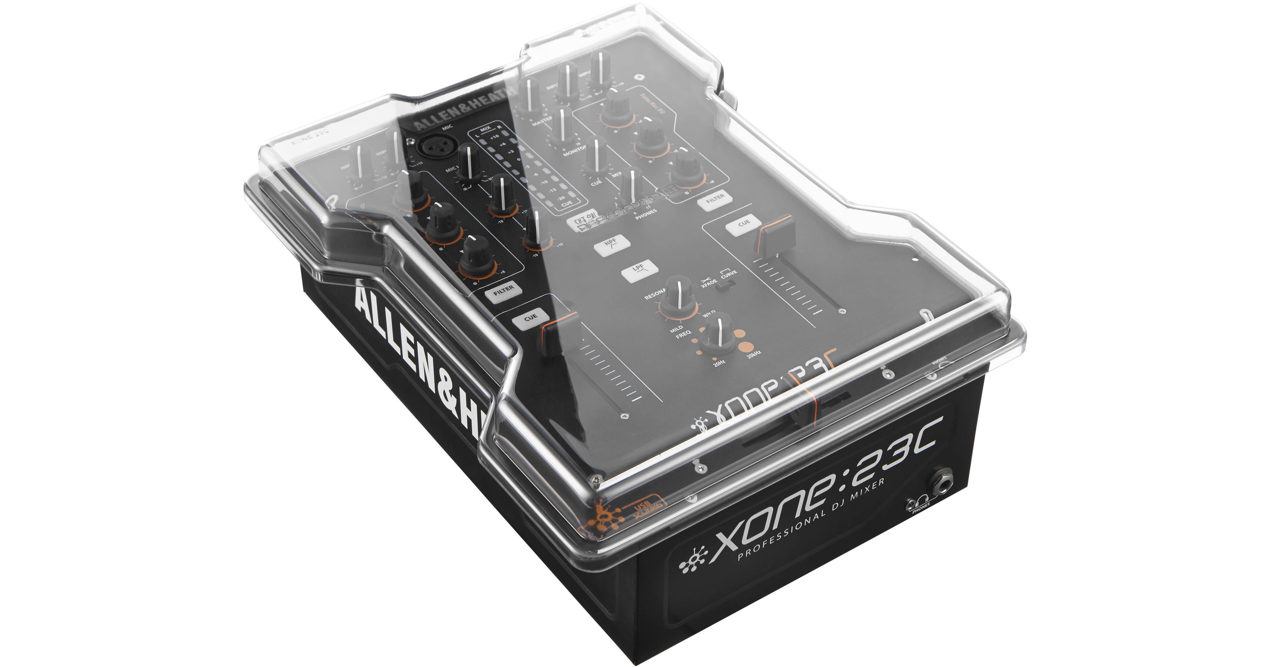 ALLEN&HEATH XONE:23 DJミキサー　デッキセーバー付属 Decksaver Xone 23 Cover for the Allen & Heath Xone