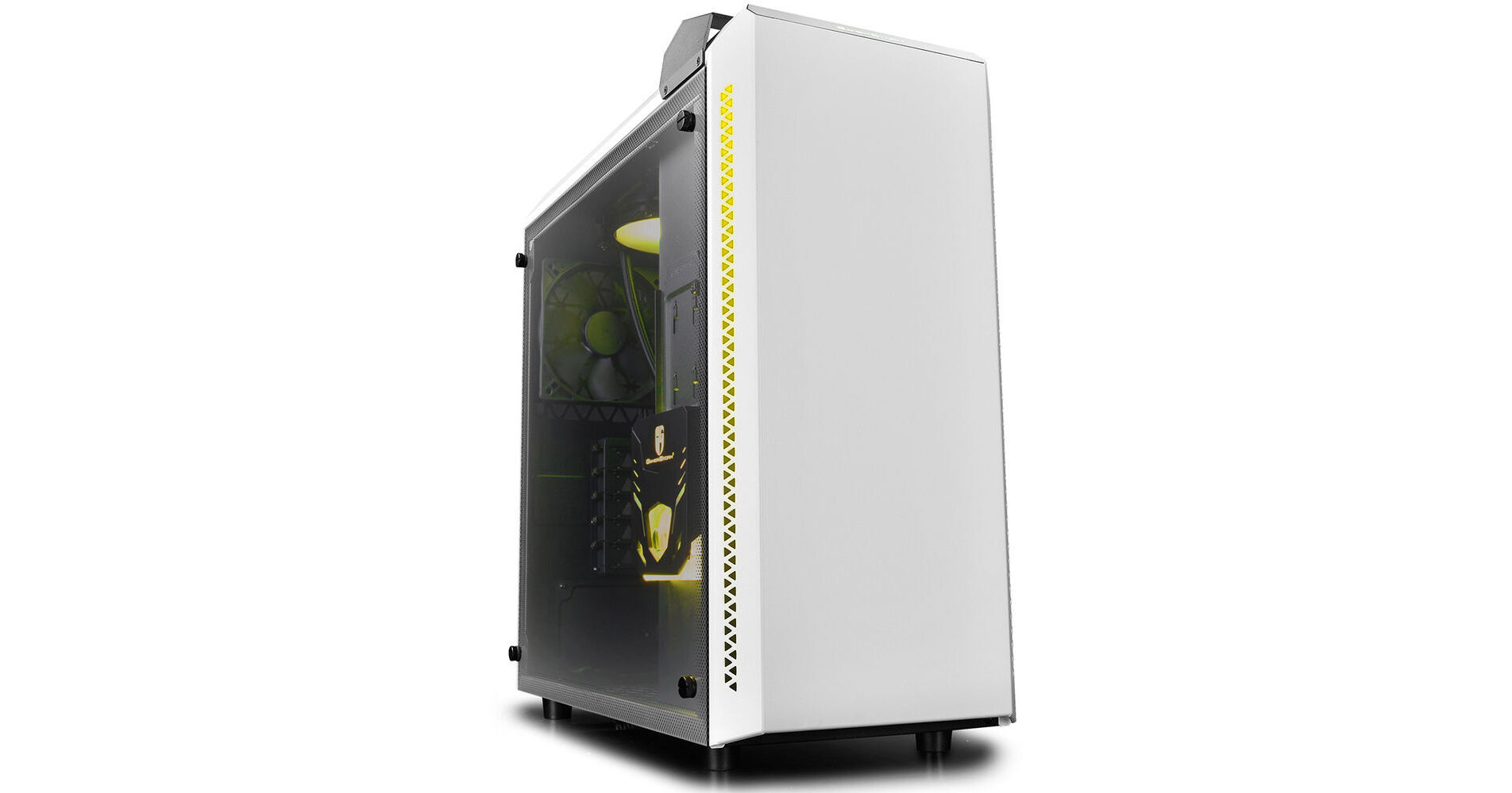 PCケース(自作PC用) DEEPCOOL BARONKASE LIQUID WH Deepcool Baronkase Liquid Mid-Tower Case BARONKASE LIQUID WH B&H