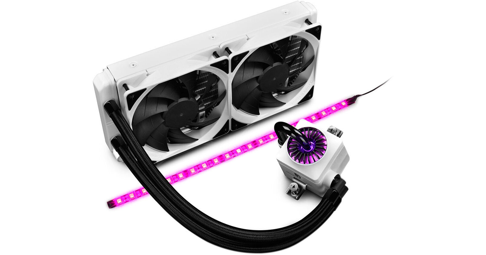 Deepcool Captain 240 EX White RGB CAPTAIN 240EX RGB WHITE B&H