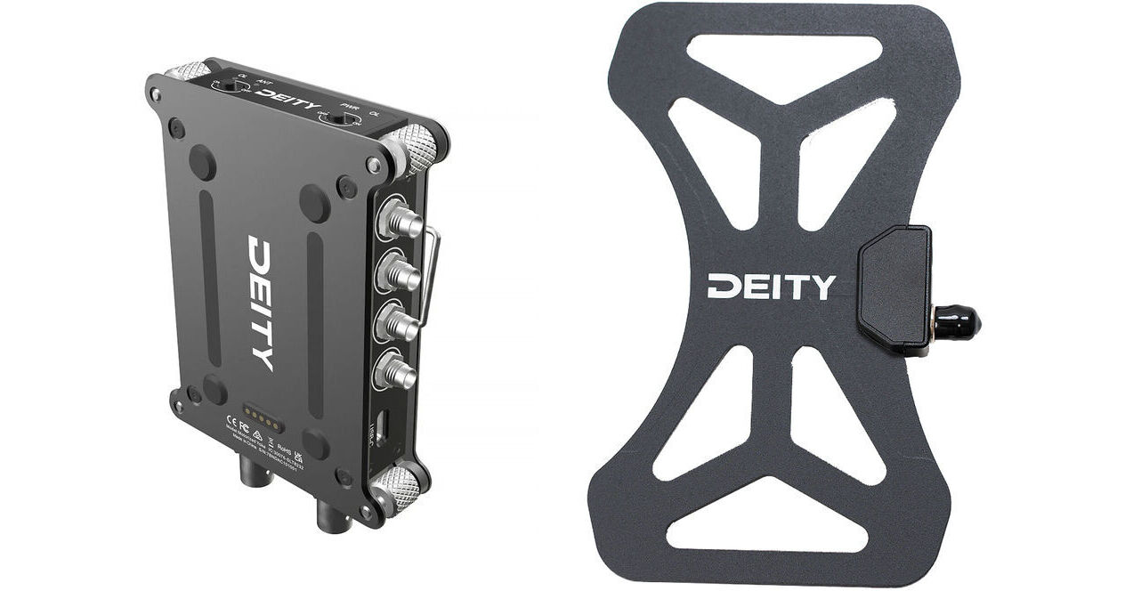 Deity Microphones SRD Mini 4 Channel Antenna Distribution System Kit with Pair of BF1 Antennas  470 MHz to 1 GHz 