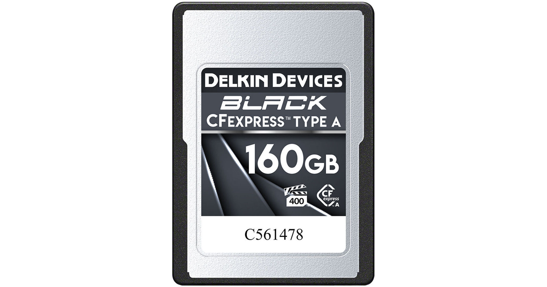 Delkin Devices 160GB BLACK CFexpress Type A Memory DCFXABLK160