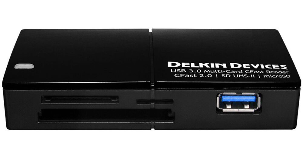 10Gbps Data Transfer Delkin Devices CFexpress Type B Card Reader - USB ...