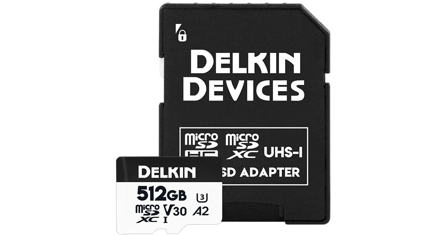 Delkin Devices 512GB Hyperspeed microSDXC Memory Card DMHSA2512