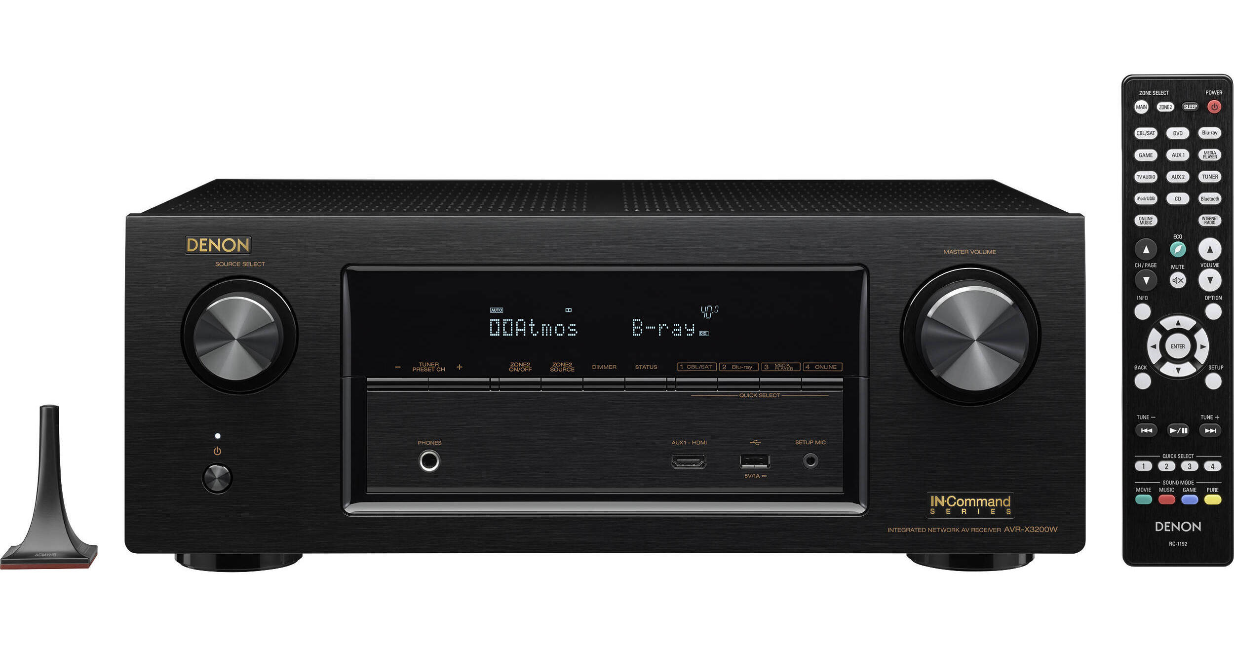 Denon IN-Command Series AVR-X3200W 7.2-Channel Network