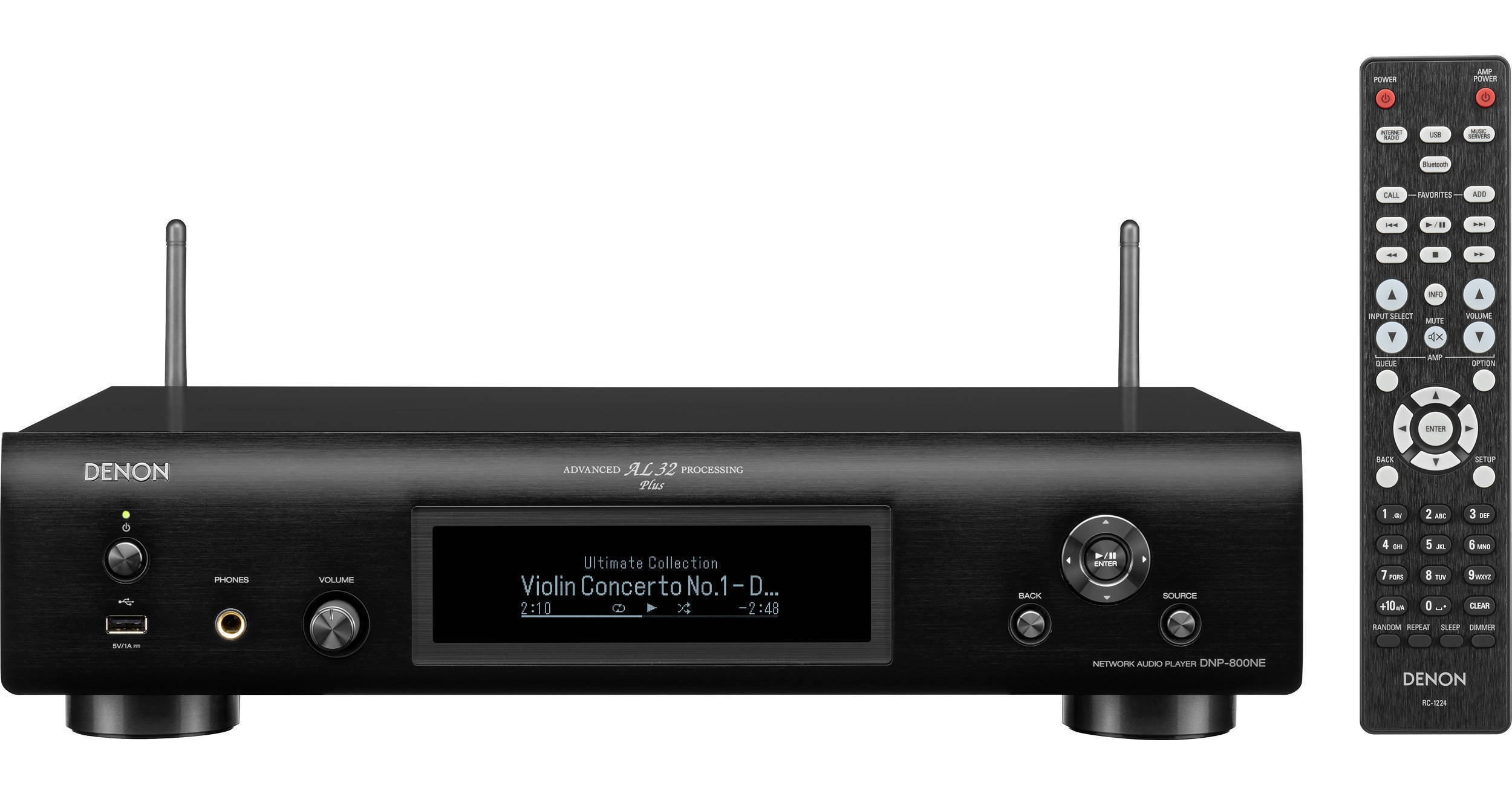 Denon DNP-800NE Network Audio Player DNP800NEBKE3 B&H Photo Video