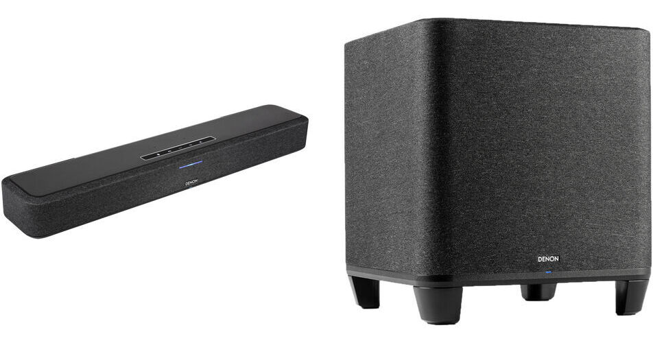 DENONスピーカー　SB550 Denon Home Sound Bar SB550 4-Channel Network Soundbar with 8