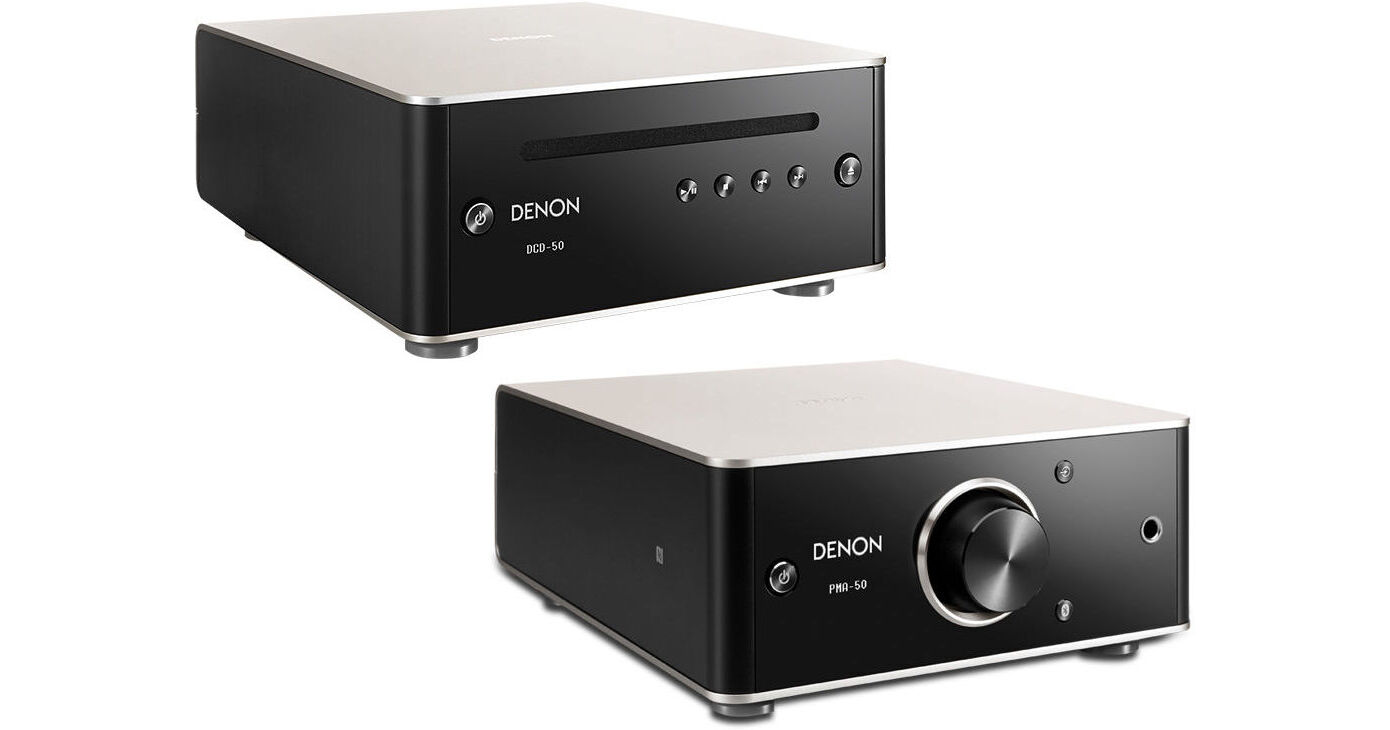Denon PMA-50 Stereo Amplifier & DCD-50 CD PMA50/DCD50 BUNDLE B&H