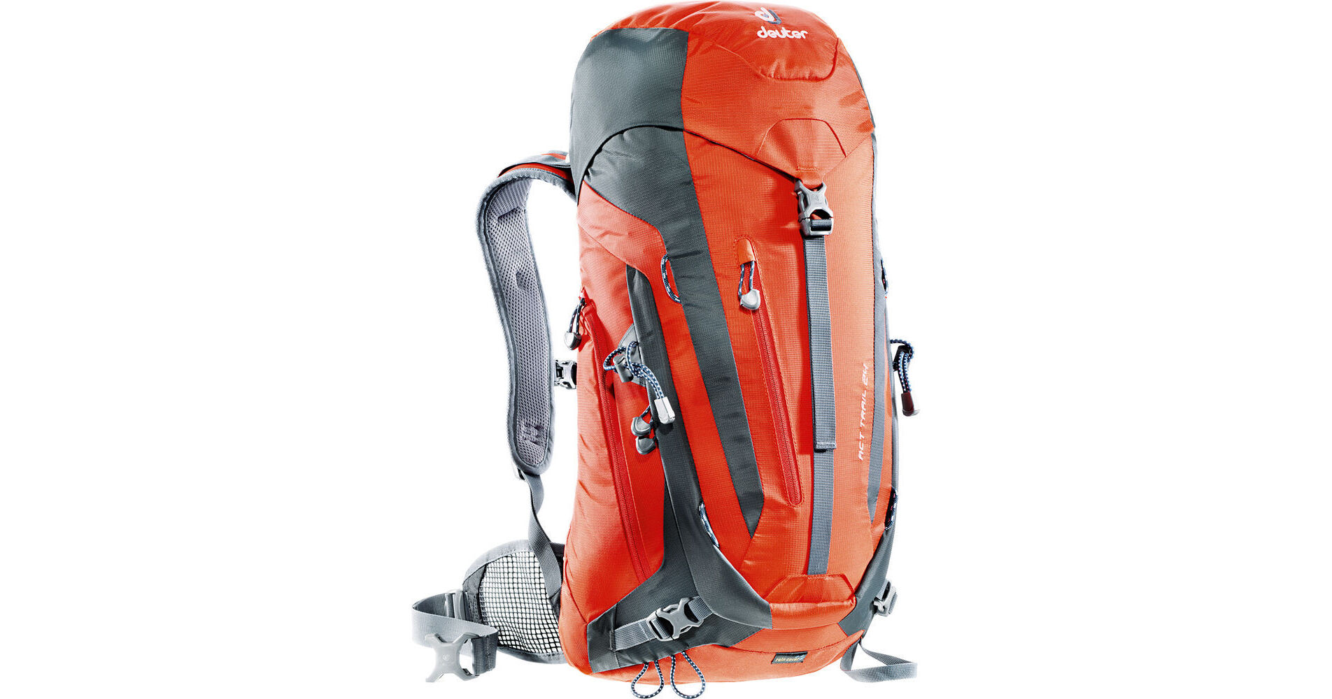 deuter act backpack mens Deuter Sport ACT Trail 24 Backpack (Papaya/Granite) 3440115-9403
