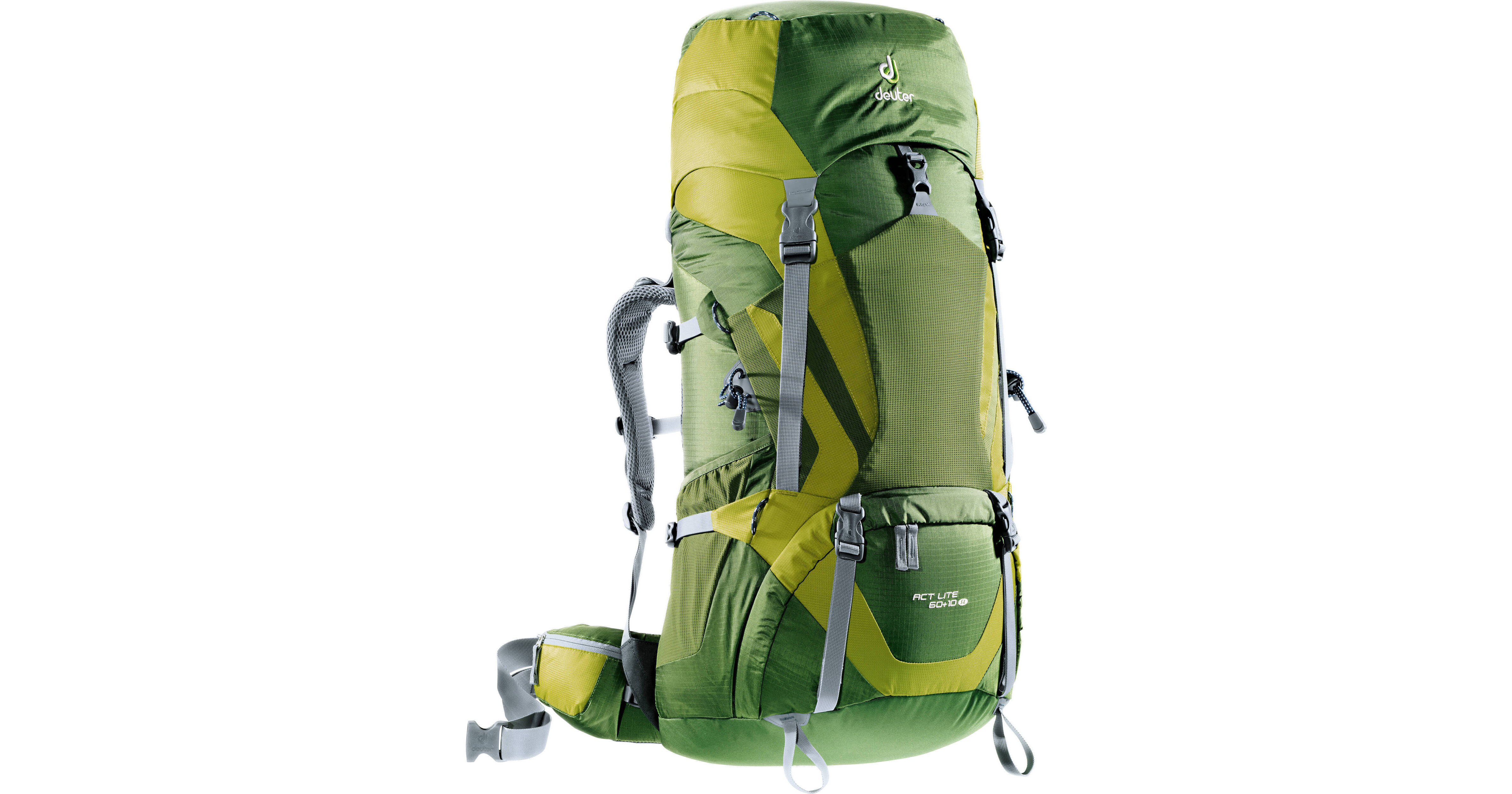 deuter act lite 60 women backpack Deuter Sport ACT Lite SL Backpack (60 +10, Pine/Moss)