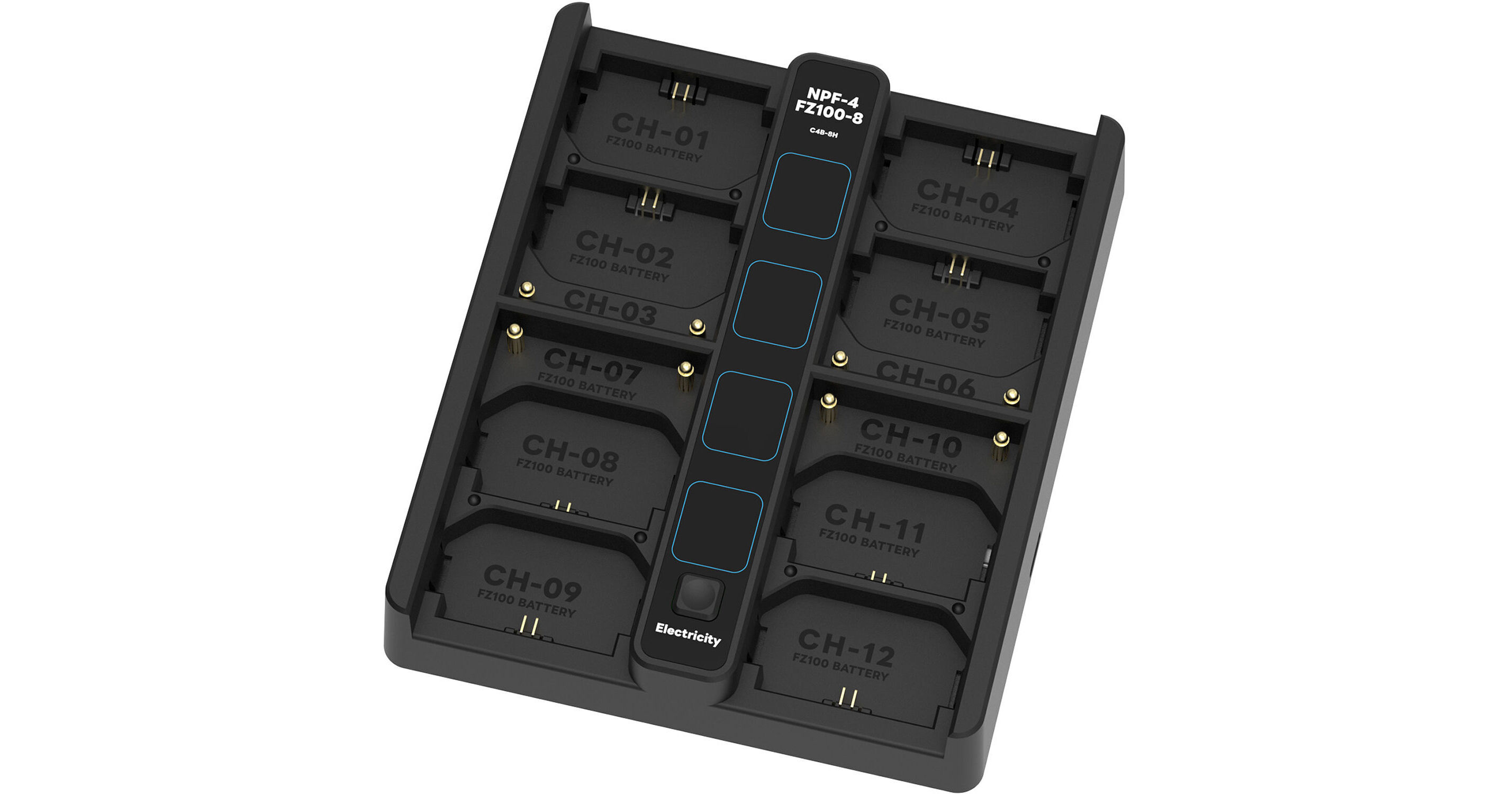 DigitalFoto Solution Limited 8/4-Bay Quick Charger FZ100-N8QC