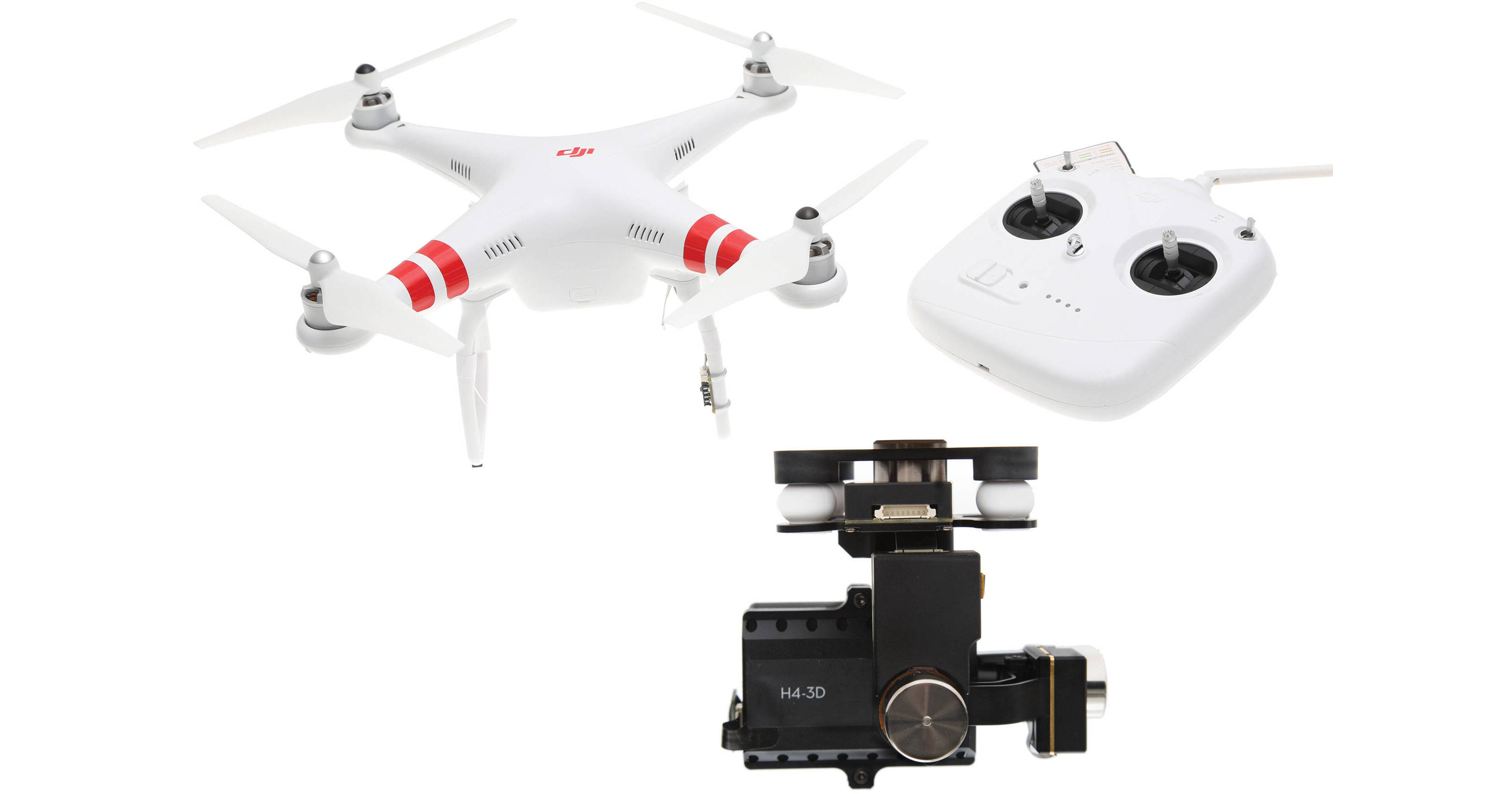 DJI Phantom 2 Quadcopter v2.0 with Zenmuse H4-3D CP.PT.000142