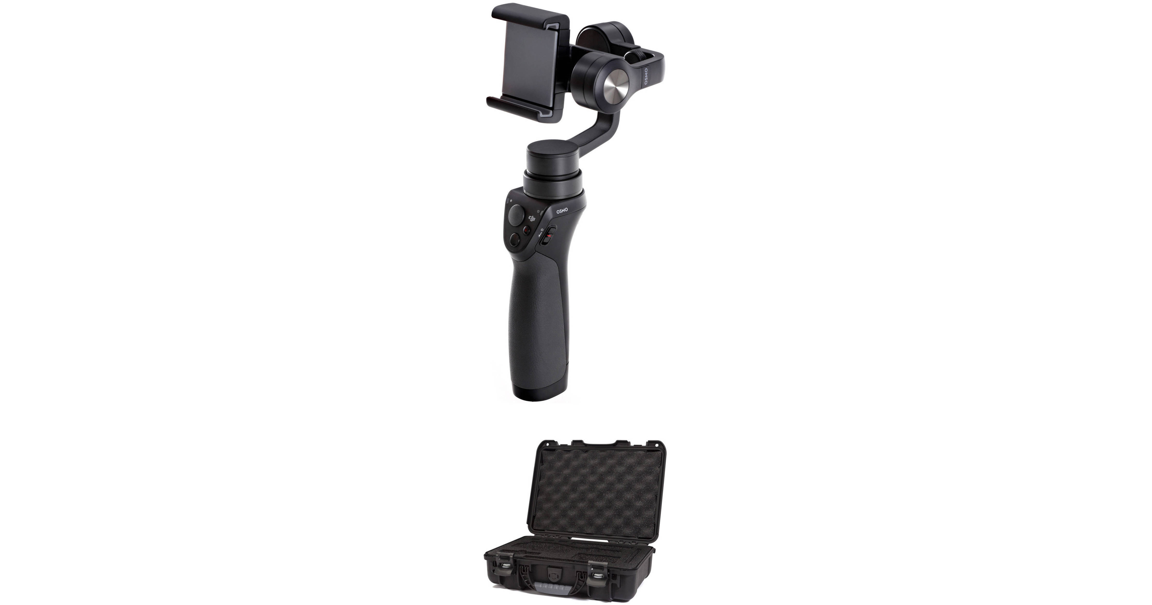 DJI Osmo Mobile ブラック DJI Black DJI Osmo Mobile Gimbal for Smartphones Kit with Nanuk