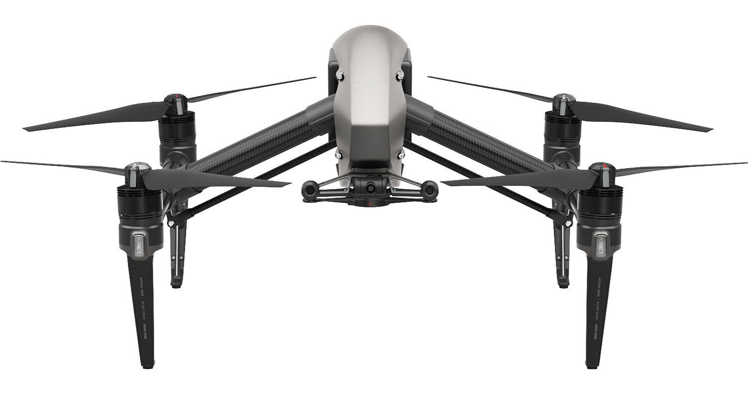 DJI Inspire 2 Quadcopter with CinemaDNG and Apple ProRes