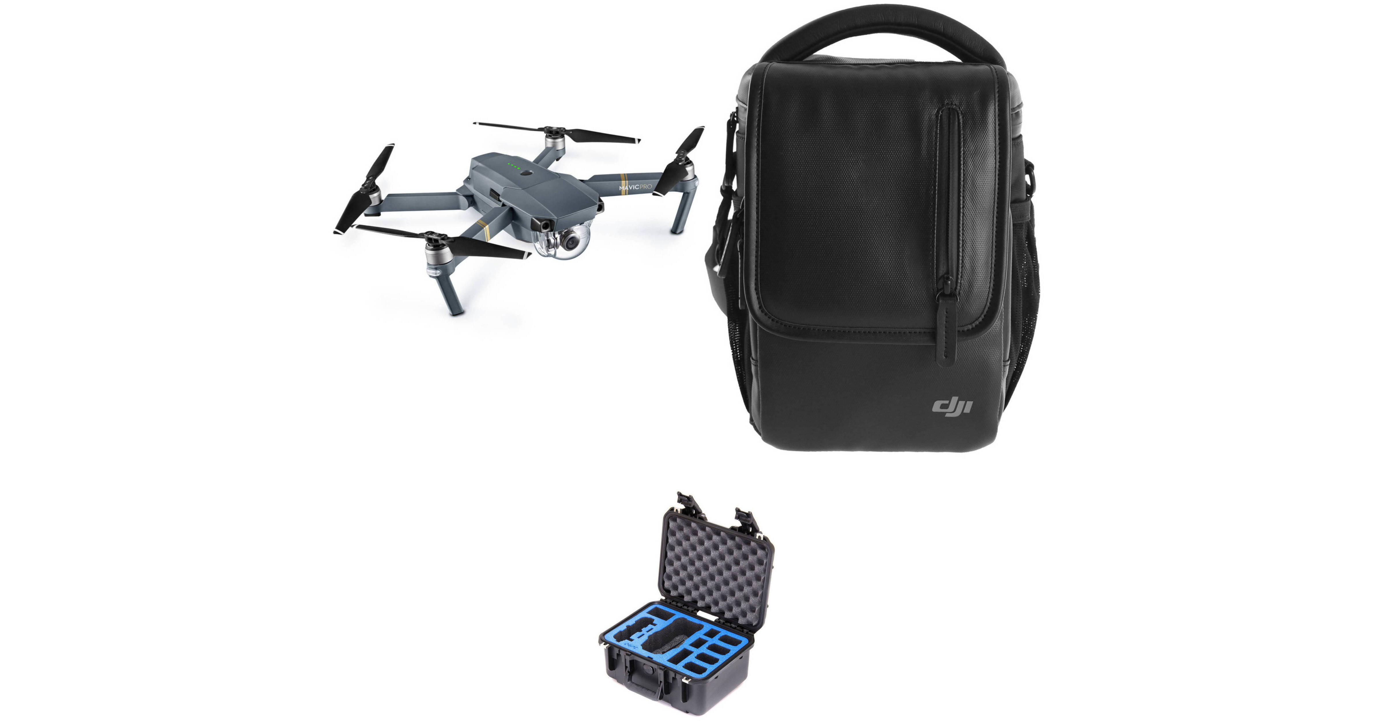 DJI Mavic Pro Fly More Kit with Case B&H Photo Video