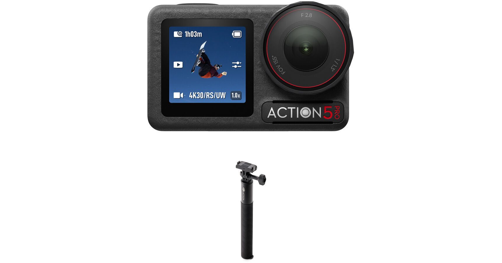 AMAZEAR Sluitergreep voor DJI OSMO Action 5 Pro, Street