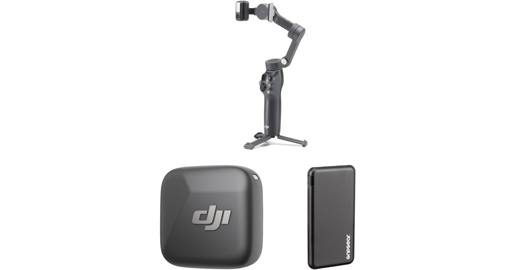 DJI Osmo Mobile 7P Smartphone Gimbal Kit with Mini Mic & Power