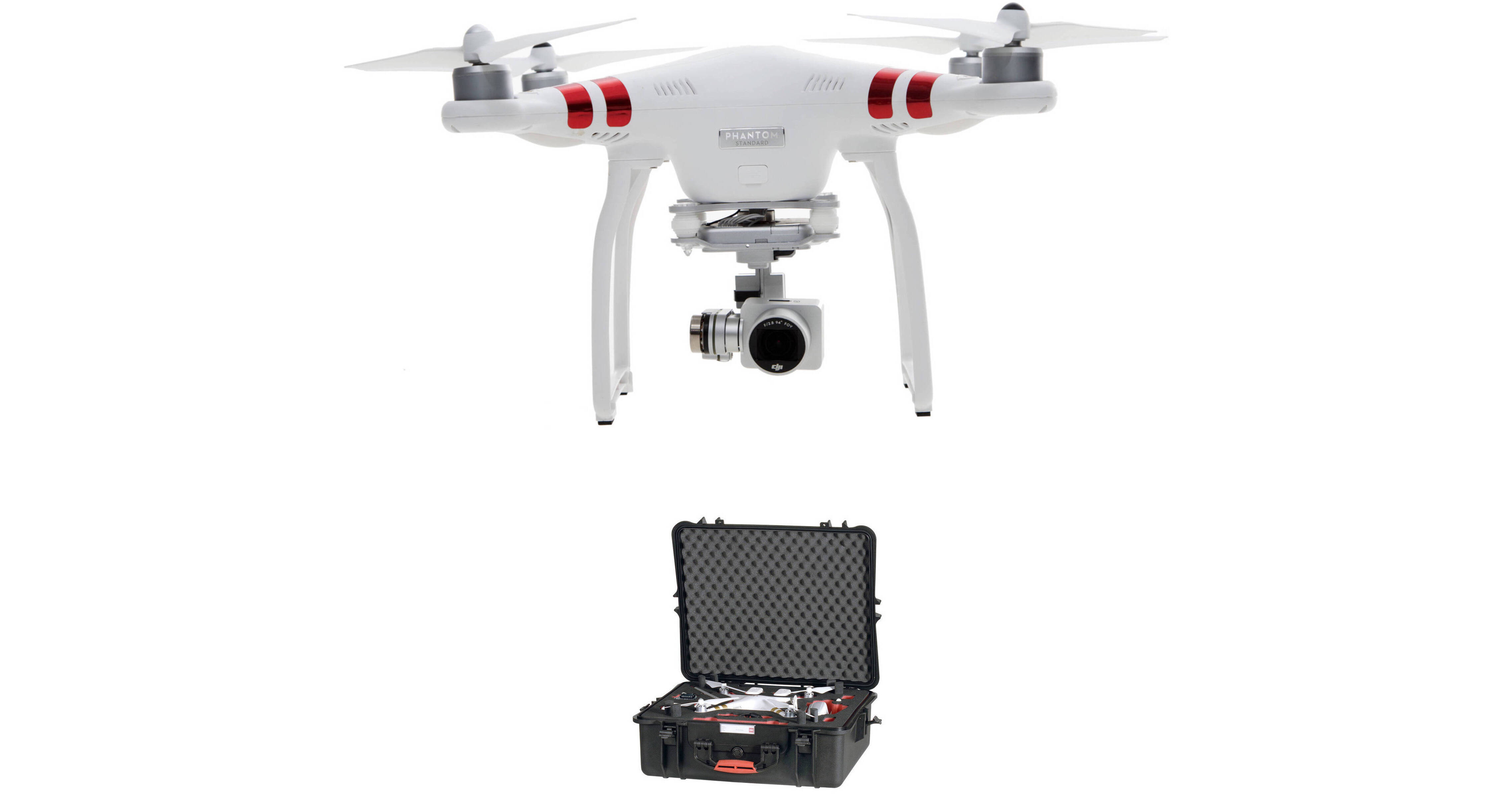 DJI Phantom 3 Standard Kit with Hard Case B&H Photo Video