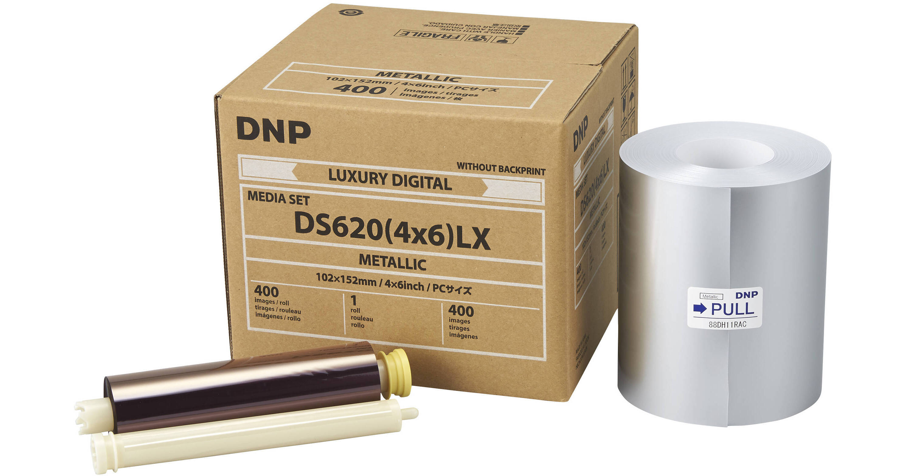 Lot Papier + Ruban DNP 4x6 Pour Imprimante DS620A – 800 Photos