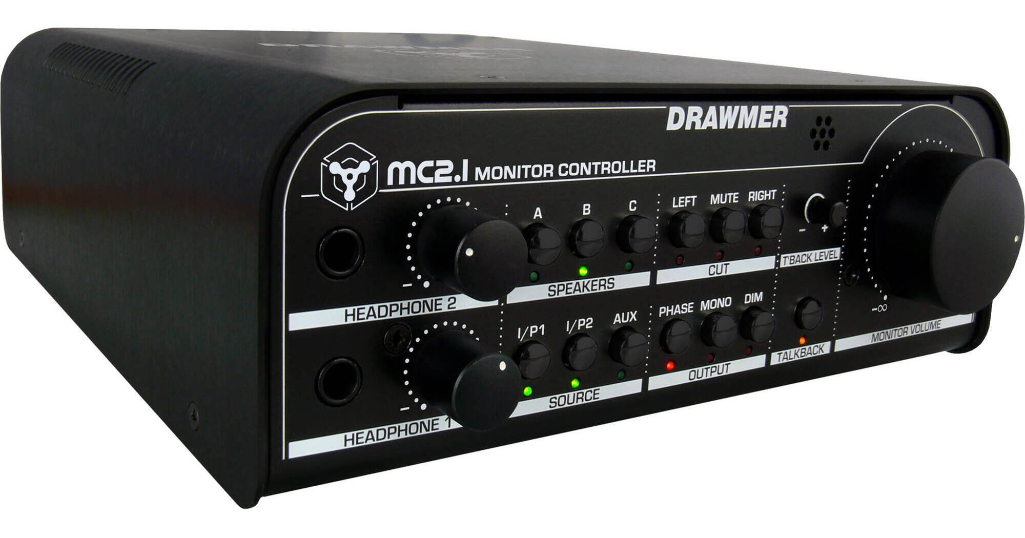 Drawmer MC2.1 Desktop Monitor Controller MC2.1 B&H Photo Video