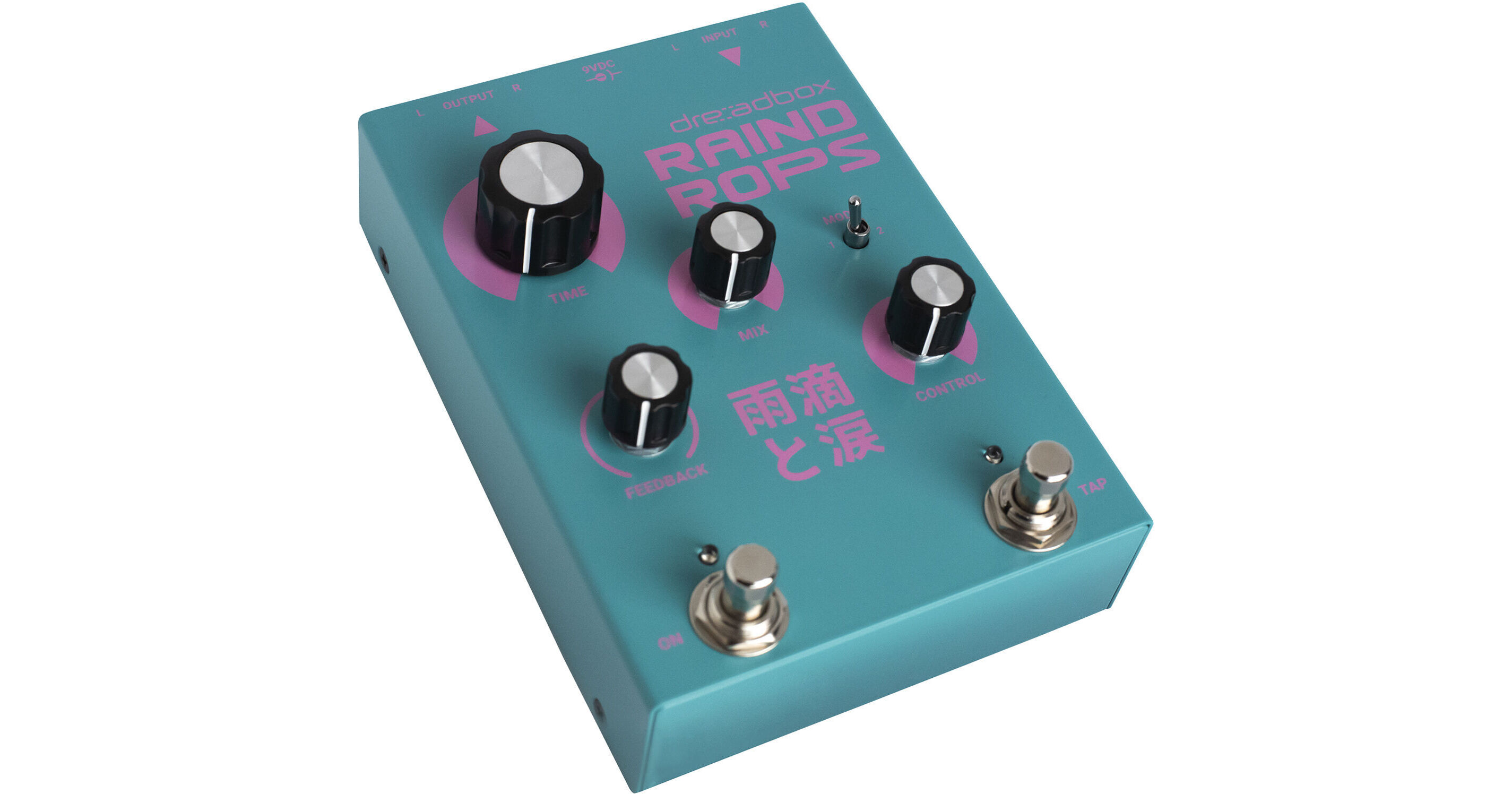 Dreadbox Raindrops Hybrid Delay, Pitch-Shifter, Reverb DBX-RAIN