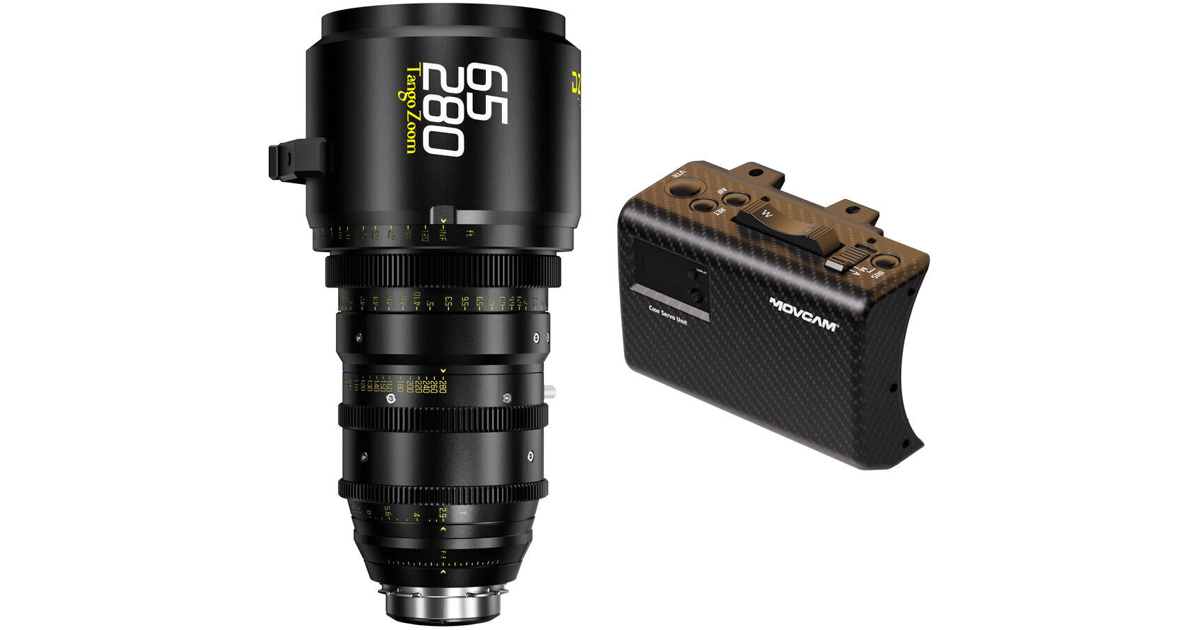 DZOFilm Tango 65-280mm T2.9 S35 Zoom Lens with Servo Kit B&H