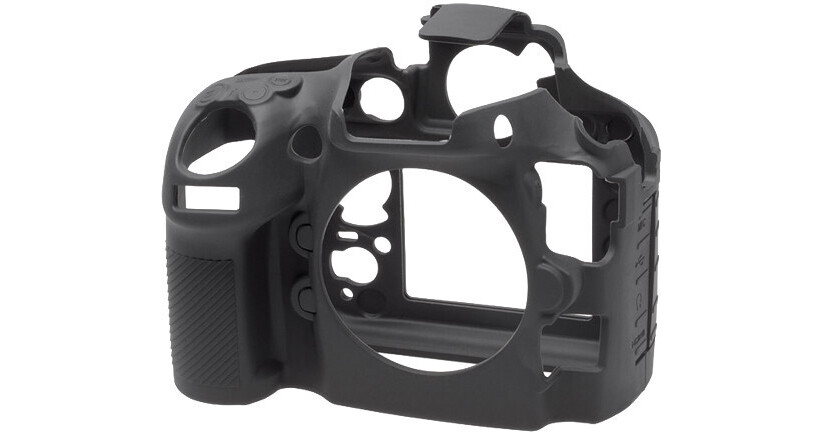 EasyCover Silicone Skin Case Cover Protector Nikon D800 D800E Black (UK Stock) e
